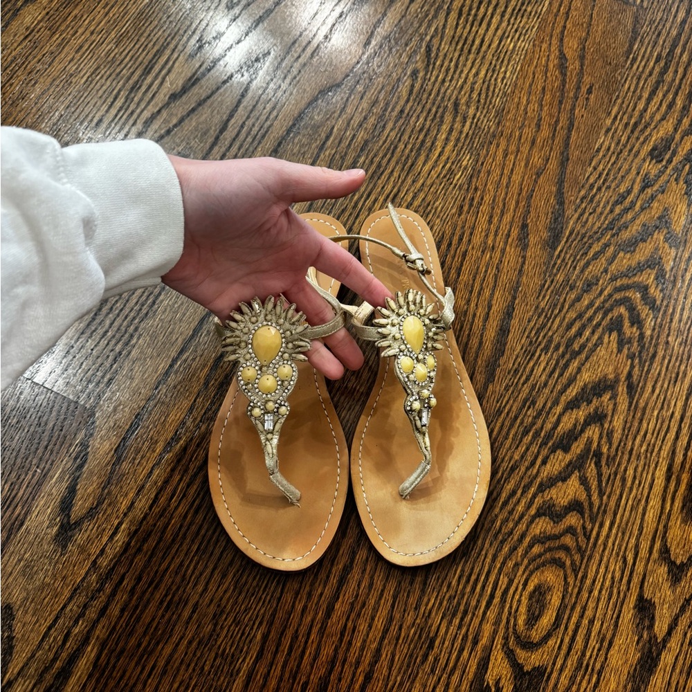 Ivanka Trump Embellished Sandals